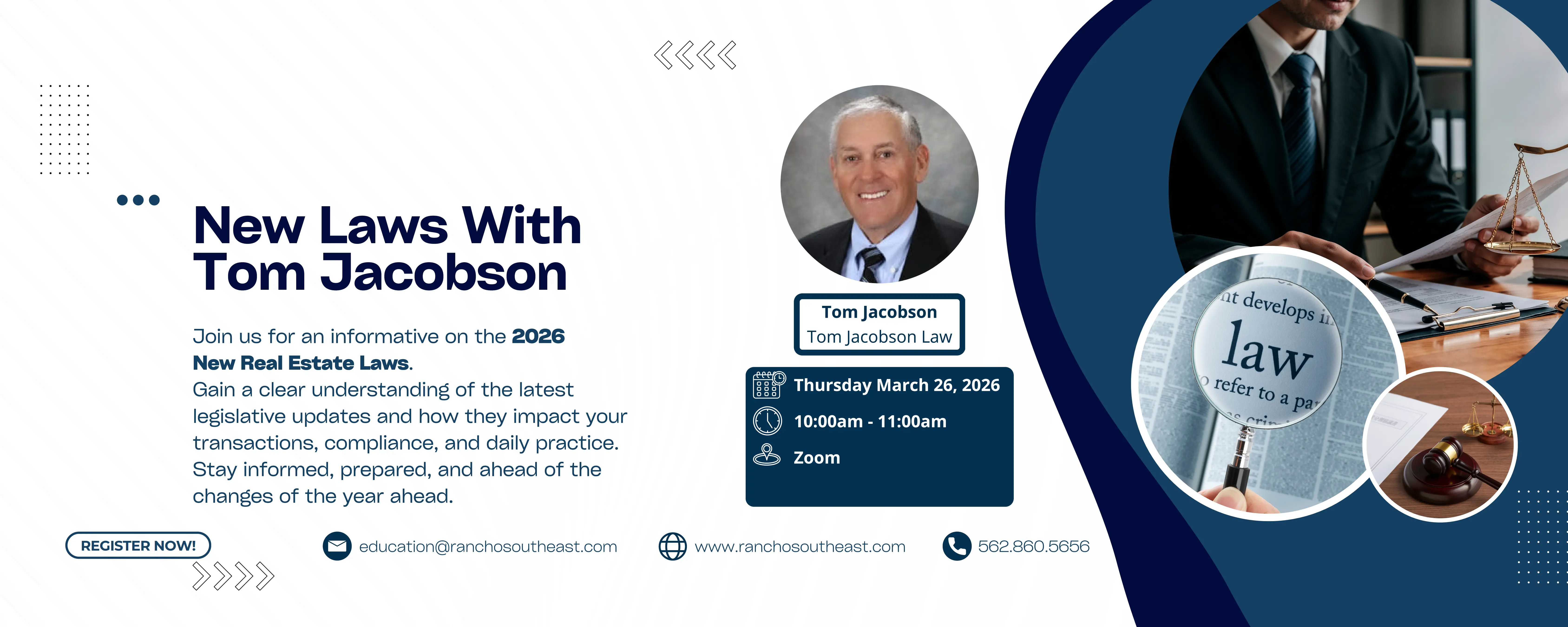 New Laws with Tom Jacobson